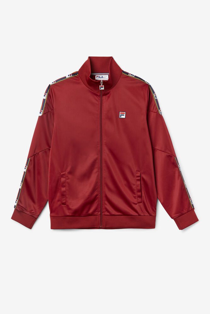 Fila Jakke Herre Rød Carson Track 934518-DJZ